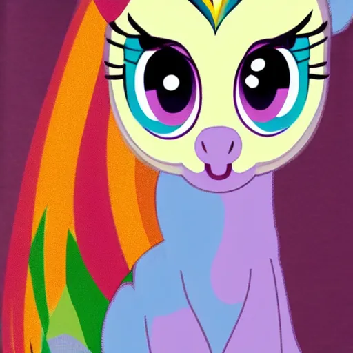 Image similar to bill cosby as a my little pony character