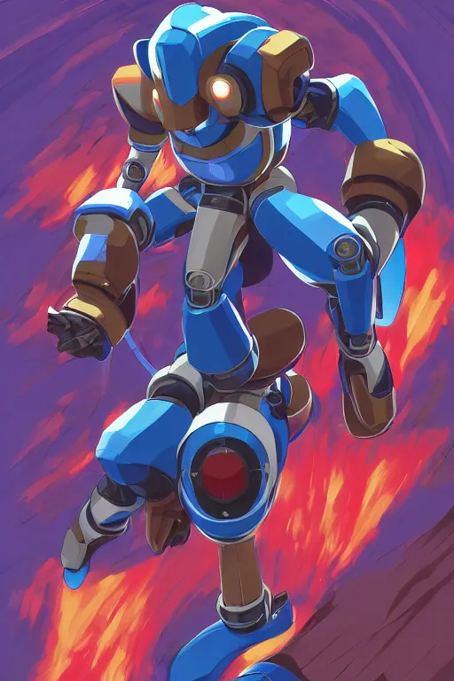 Image similar to robot ninja mask helmet megaman x zero rockman 2 0 2 2 switch game boss legacy collection fanart artsation, art gta 5 comics, behance hd by jesper ejsing, by rhads, makoto shinkai and lois van baarle, ilya kuvshinov, rossdraws global illumination ray tracing