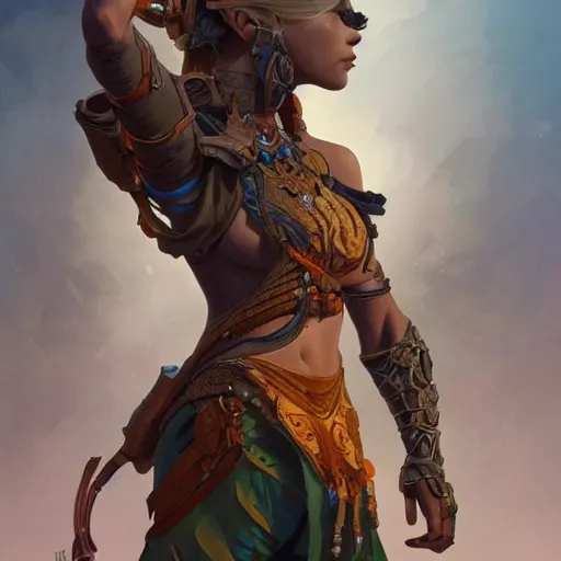 Image similar to Jak, intricate, elegant, highly detailed, digital painting, artstation, concept art, matte, sharp focus, illustration, art by Artgerm and Greg Rutkowski and Alphonse Mucha