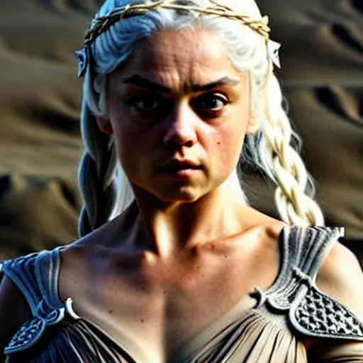 Image similar to mila kunis as daenerys targaryen