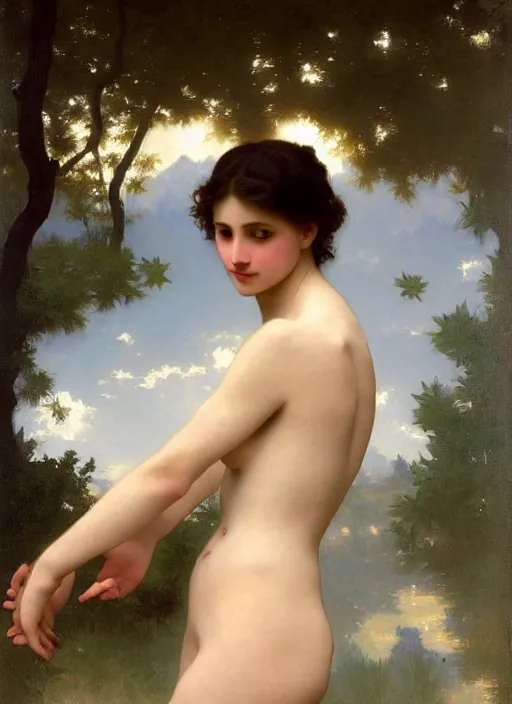 Prompt: a painting so beautiful and universally loved it creates peace on earth, profound epiphany, trending on artstation, by william - adolphe bouguereau, john singer sargent