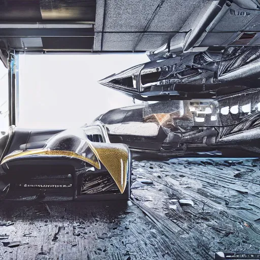 Prompt: cars close to each other race: center composition, cars portraits, ground view, motherboard forms designed by zaha hadid, sci-fi futuristic ultra realistic photography, keyshot render, octane render, unreal engine 5 lumen, high oiled liquid glossy specularity reflections, ultra detailed, golden hour, dramatic lighting 4k, 8k, 16k in the style ofblade runner 2049 Cyberpunk 2077 ghost in the shell thor 2 marvel film : tilt shift: sharp focus