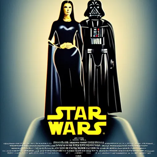 Image similar to super detailed star wars movie poster with Jesus Christ and kim kardashian, 8k full HD photo, cinematic lighting, anatomically correct, oscar award winning, action filled, correct eye placement,