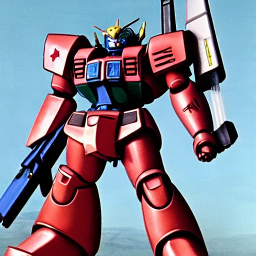 Image similar to zaku ii, from mobile suit gundam ( 1 9 7 9 anime )