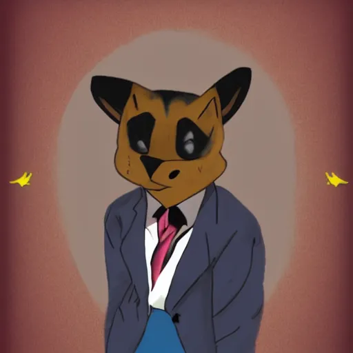 Image similar to george floyd fursona