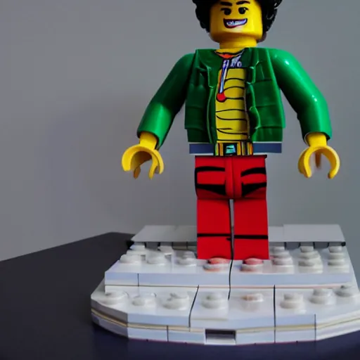Prompt: dilma rousseff as a lego figure