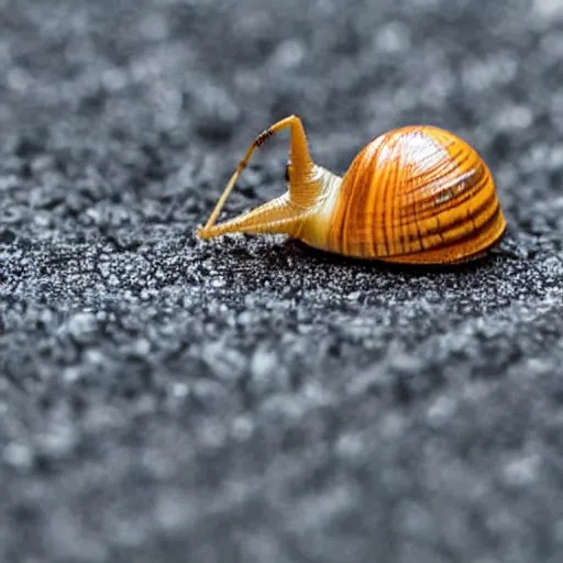 Image similar to live coverage of a snail winning a marathon