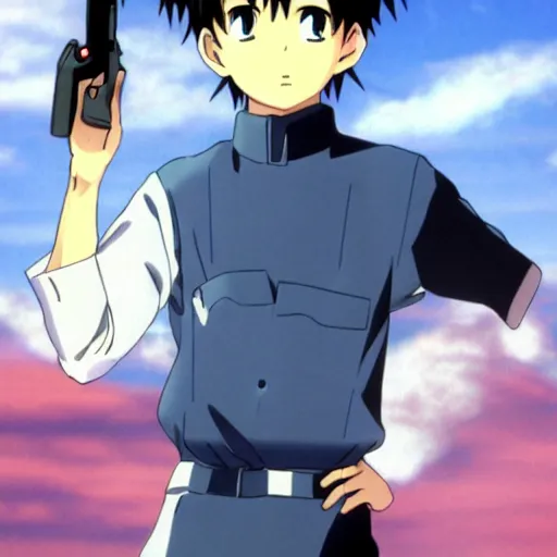 Image similar to shinji ikari