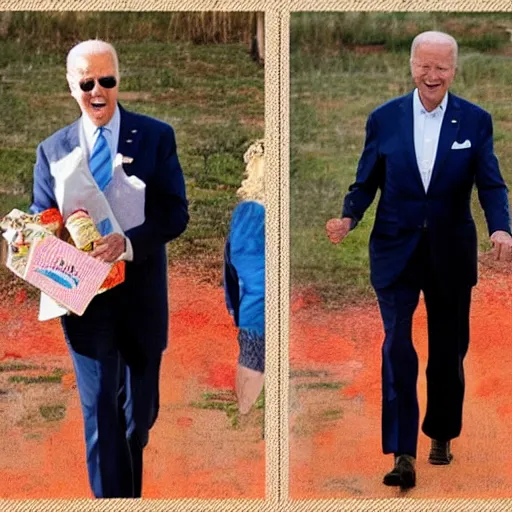 Prompt: Joe Biden and Cornpop