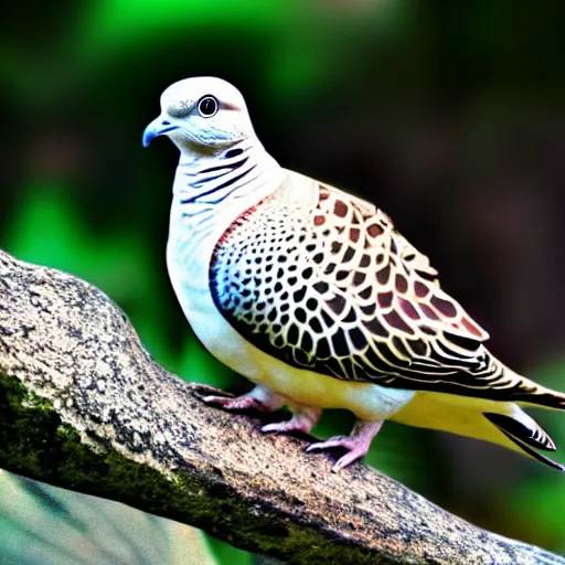 Image similar to turtle dove hybrid, real life, realistic, national geographic