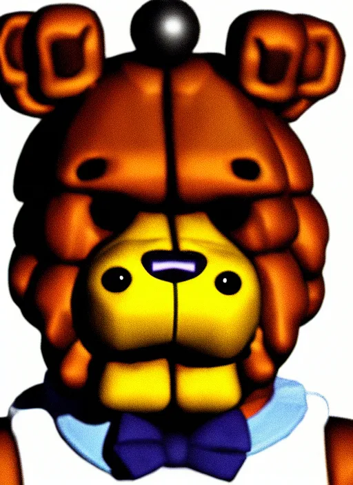 Image similar to portrait of freddy fazbear