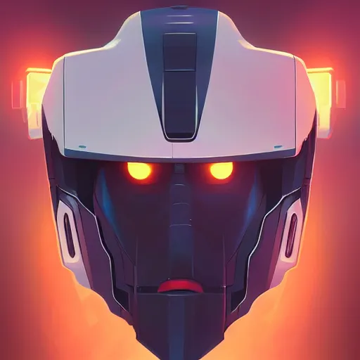 Image similar to face icon stylized minimalist robotech, loftis, cory behance hd by jesper ejsing, by rhads, makoto shinkai and lois van baarle, ilya kuvshinov, rossdraws global illumination