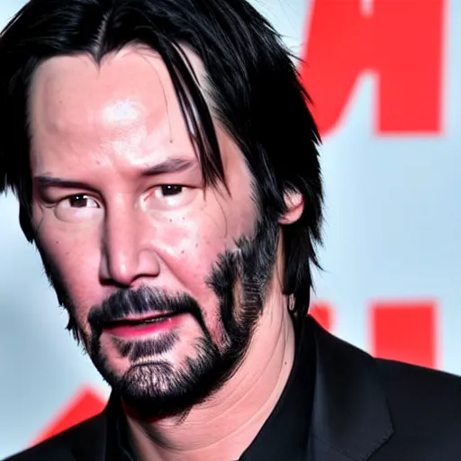 Prompt: keanu reeves as x men wolverine, marvel movie