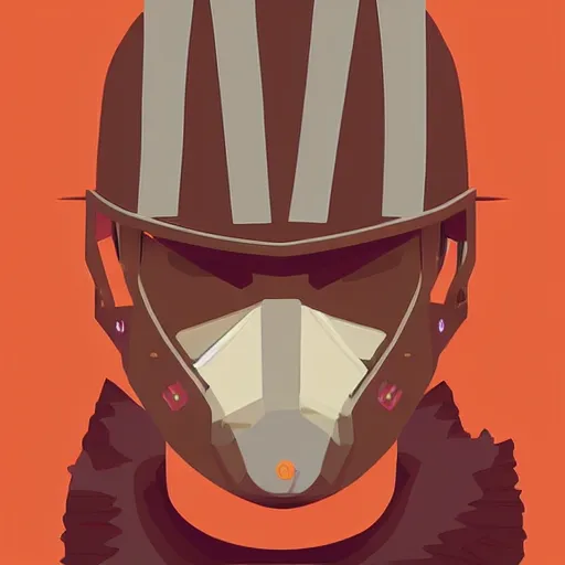 Image similar to face icon vector minimalist mad max beyond thunderdome by artstation loftis cory fanart