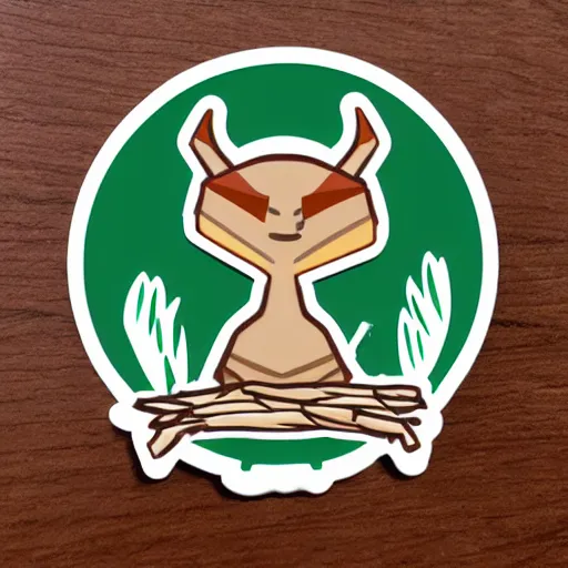 Image similar to chibi goose sticker