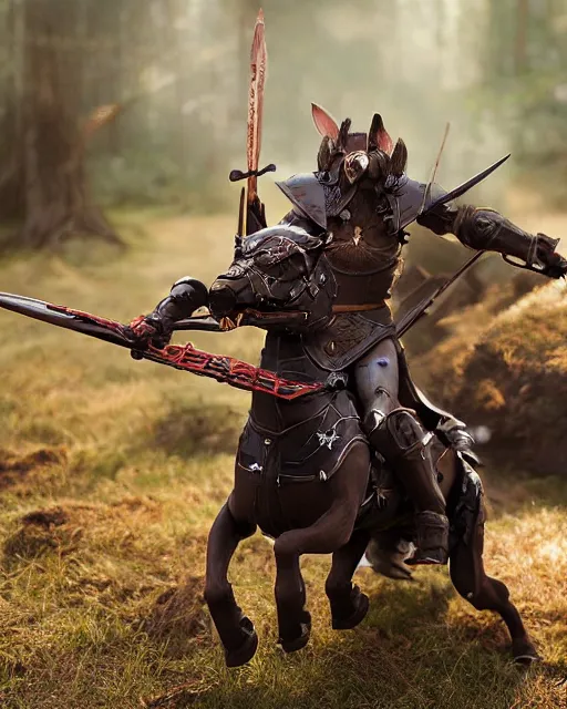 Image similar to photos of dark elves riding armored corgi dogs into battle, photorealistic, cinematic, in the style of peter jackson