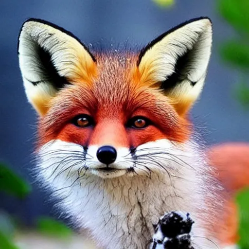 Prompt: cute fox