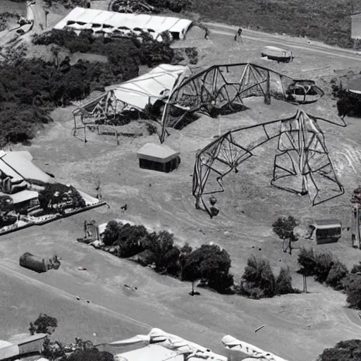 Prompt: old photos of the 1 9 9 0 s potato theme park in queensland