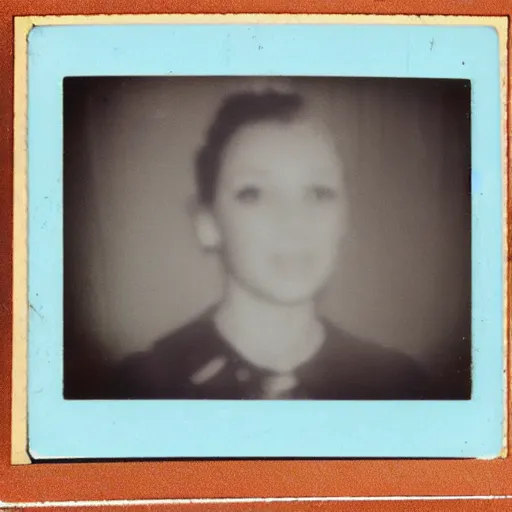 Prompt: 1 9 5 0 s polaroid picture of haunter