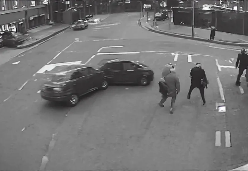 Image similar to cctv footage