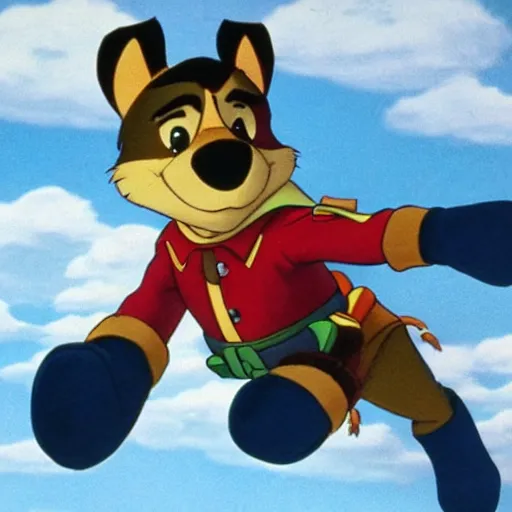 Image similar to talespin, live action