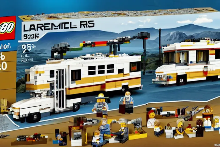 Image similar to rv meth lab 1 9 8 5 lego set