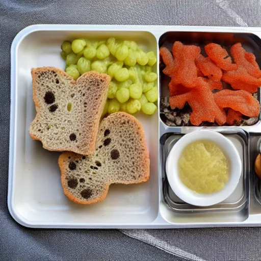 Image similar to moldy disgusting school food,