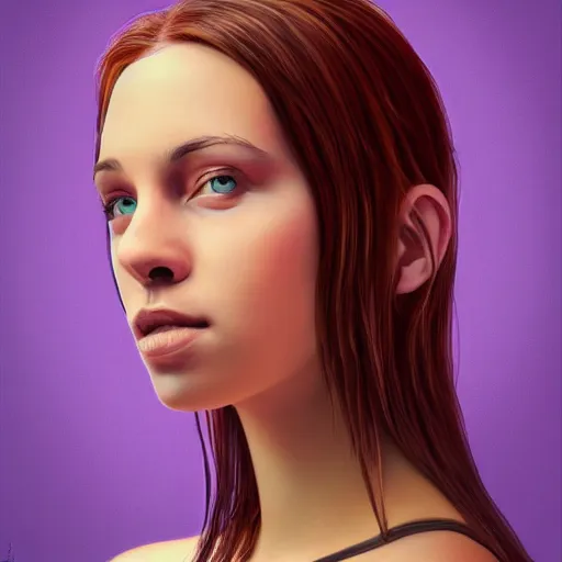 Image similar to Ultrarealistic portrait of Samantha Sam Manson, hyperdetalied, high quality, high rendering, 8k, digital art,