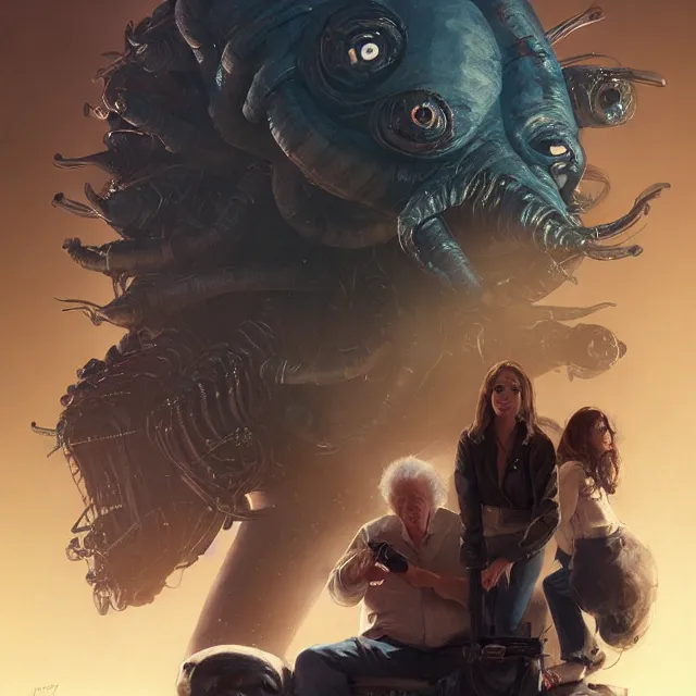 Prompt: the thing palmer kurt russell mary elizabeth winstead john carpenter by stanley artgerm lau, wlop, the thing alien assimilation, metamorphose, rossdraws, frank frazetta, andrei riabovitchev, marc simonetti