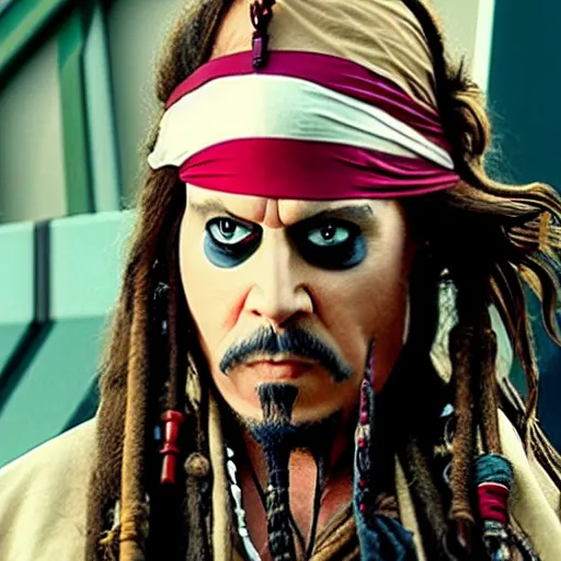 Prompt: mike myers as captain jack sparrow
