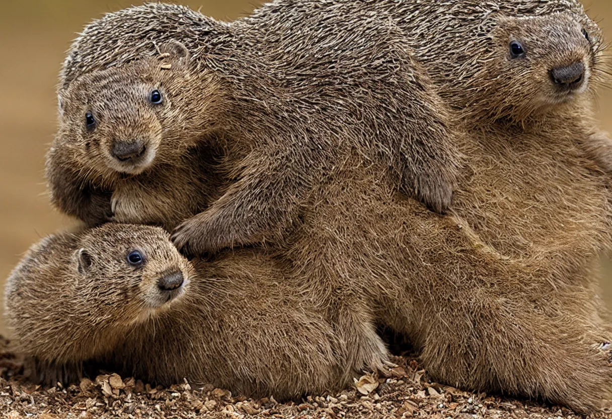 Image similar to groundhog dancing National Geographic photography cute