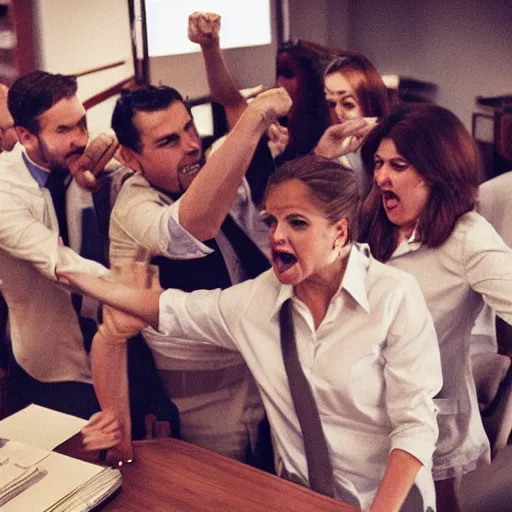 Image similar to ! dream office managers fight against the greeks