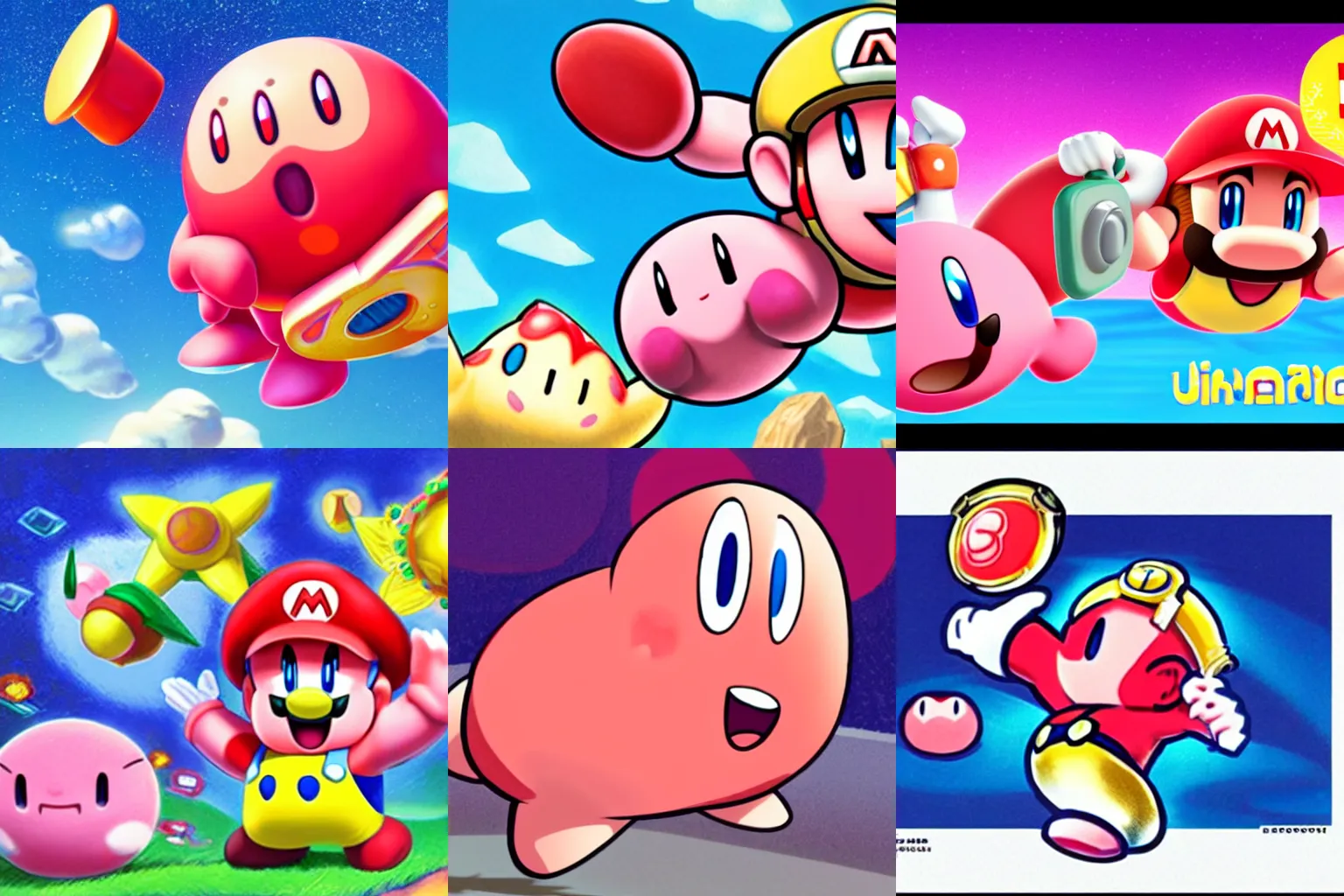 Official nintendo illustration of Kirby | Stable Diffusion | OpenArt