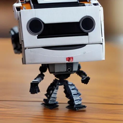 Image similar to Wall-E Funko Pop with package