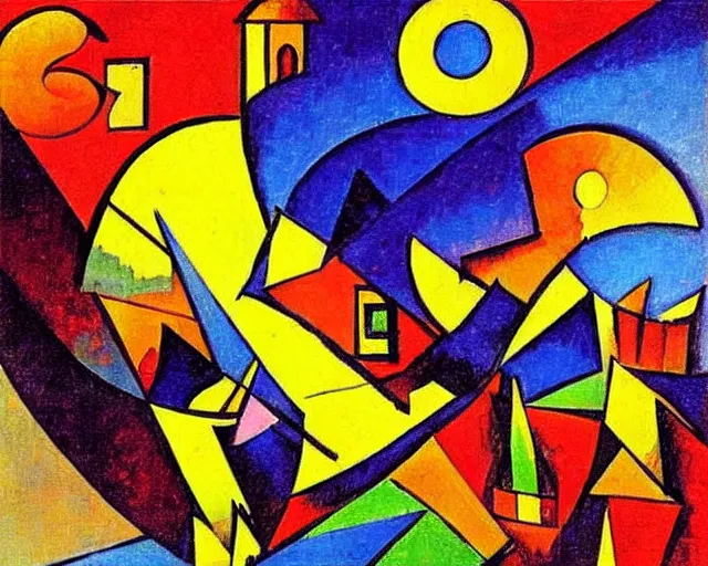 Image similar to aristarkh lentulov