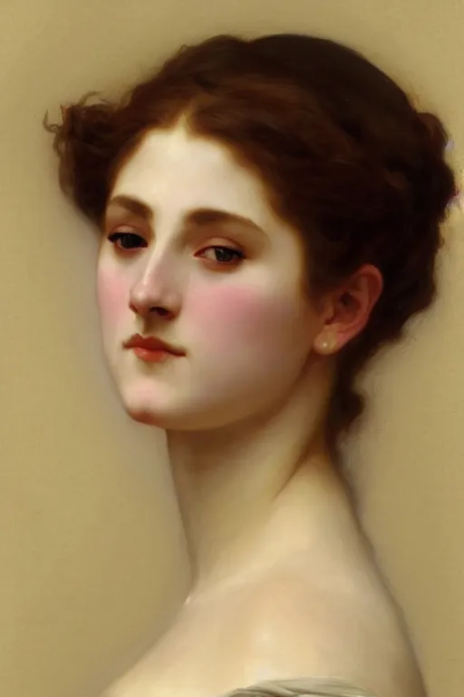 Prompt: victorian lady, painting by bouguereau, detailed art, artstation