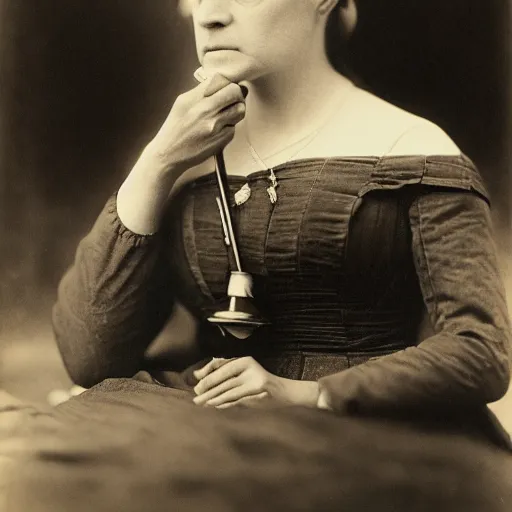 Image similar to ice - t, iced tea with a straw, by julia margaret cameron 1 8 8 0 s, realistic, body shot, sharp focus, 8 k high definition, insanely detailed, intricate, elegant