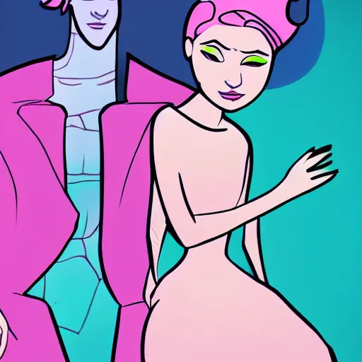 Image similar to lore olympus by rachel smythe webtoon