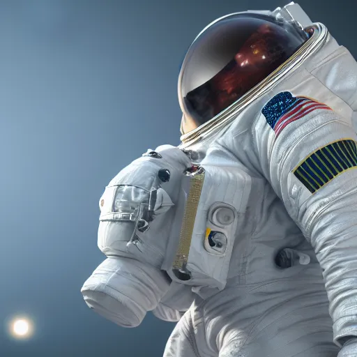 Prompt: A stunning octane 3D render of an astronaut.