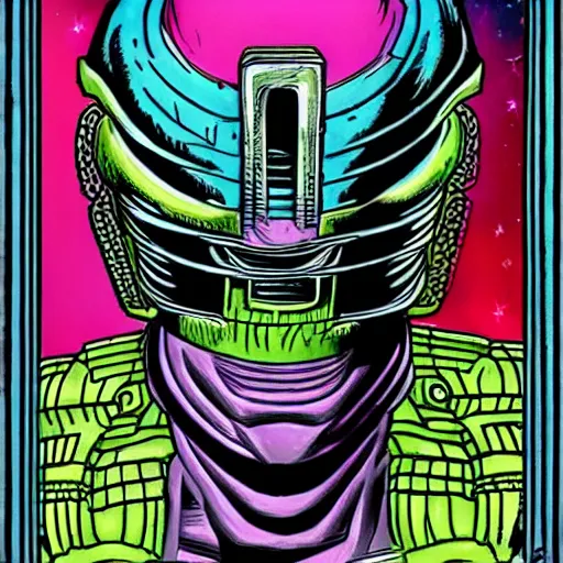 Image similar to Galactus in the style of H. R. Giger