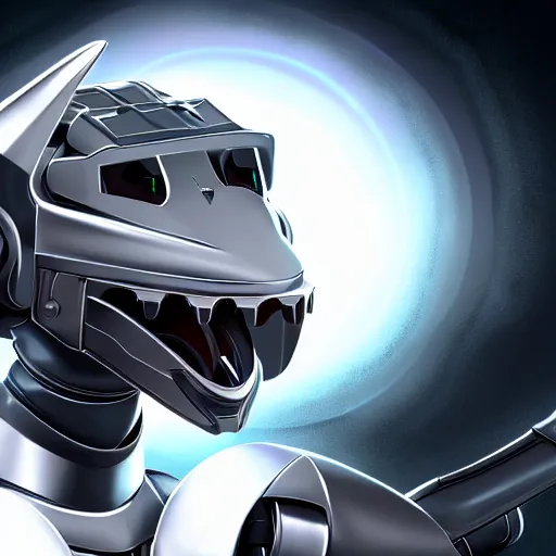 close up maw shot, headshot, of a cute stunning robot | Stable ...