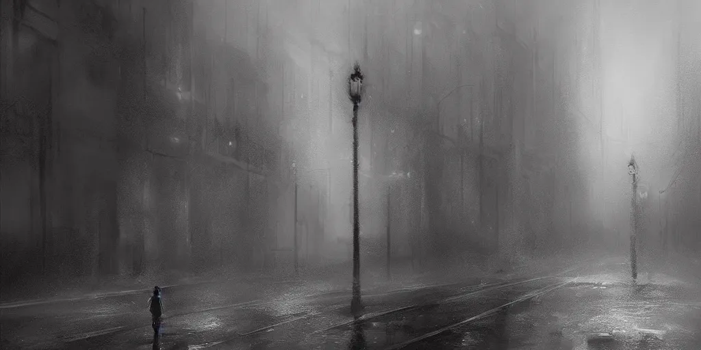 Image similar to city of sad shadows, digital art by chris cold, - h 6 4 0