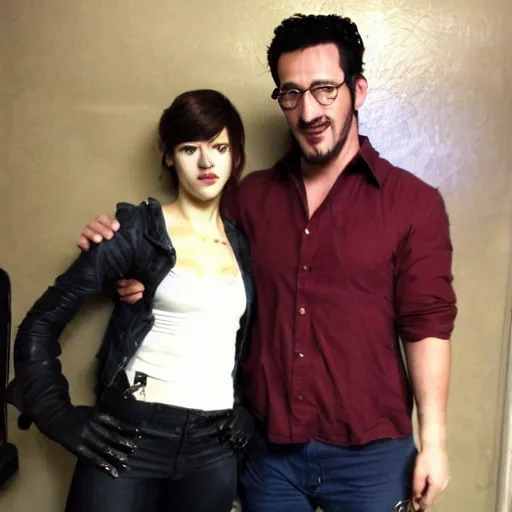 Image similar to Alcina Dimitrescu from resident evil meets Markiplier,