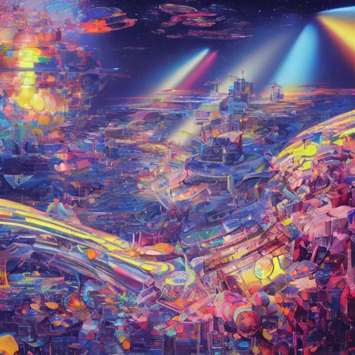 Image similar to kpop idol star, science fiction, extremely detailed, sharp focus, pastel colors, intricate, realistic, smooth, volumetric lighting, digital painting, by john berkey, by peter max, by alex grey, by moebius