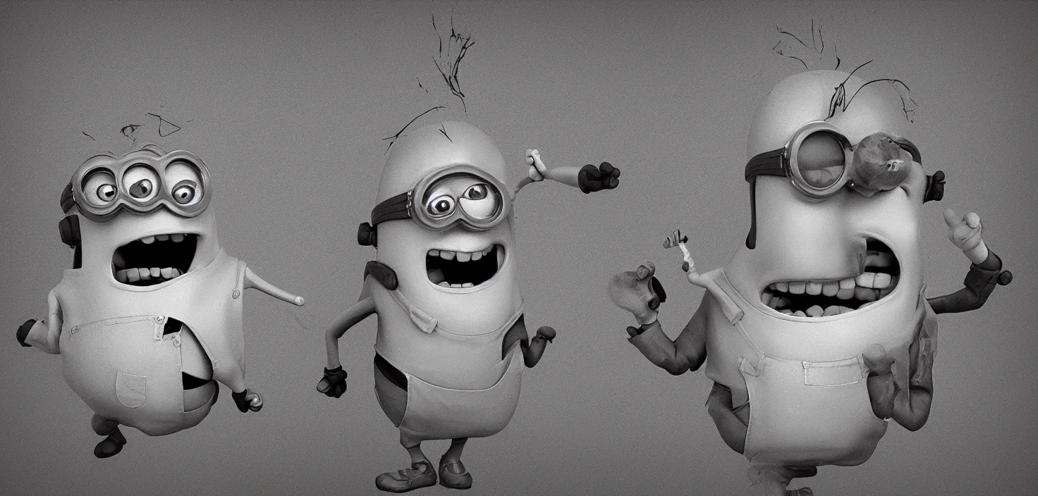 minions laughing hysterically