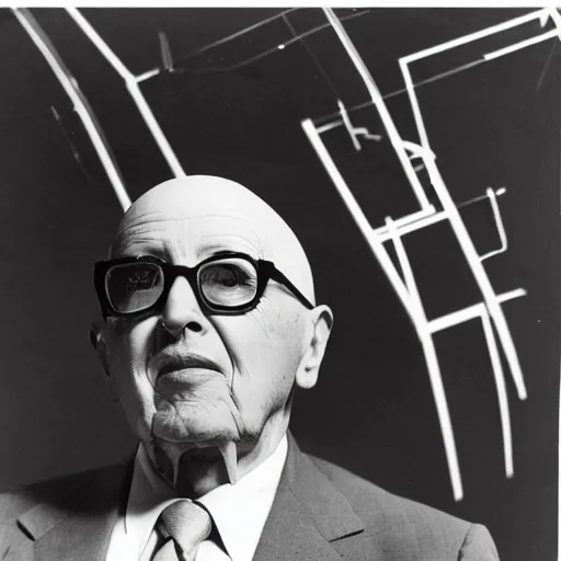 Prompt: buckminster fuller, surrealistic