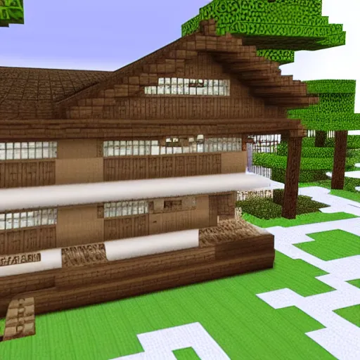 minecraft simple japanese house