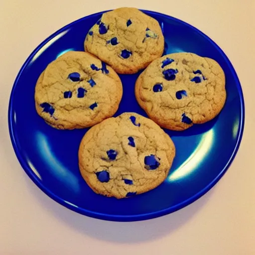 Image similar to blue blue blue blue blue ( ( ( ( ( ( ( ( ( ( chocolate chip cookies ) ) ) ) ) ) ) ) ) )