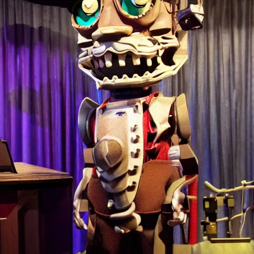 Prompt: animatronic