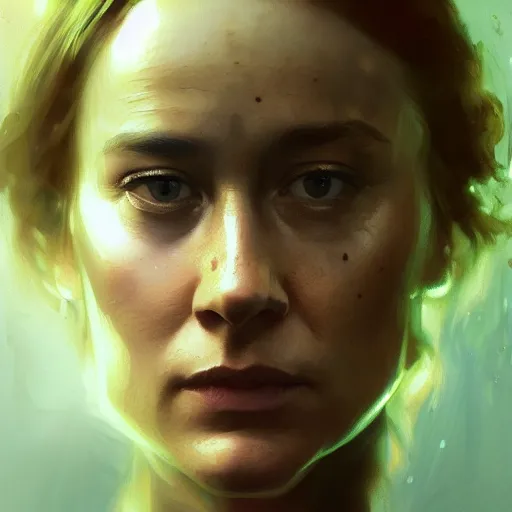 Prompt: brie larson, hyperrealistic portrait, bladerunner street, art of elysium by jeremy mann and alphonse mucha, fantasy art, photo realistic, dynamic lighting, artstation, poster, volumetric lighting, very detailed face, 4 k, award winning